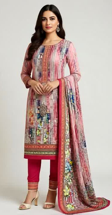 ZamZam Swiss Lown 100% Cotton – Rosy