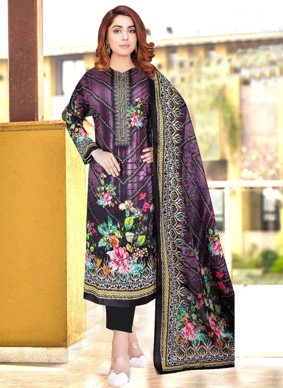 Zamzam Luxury Swiss Lawn